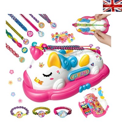 All-in-One Einhorn Freundschaft Armband Herstellung Kit für kreative Mädchen 5-12