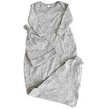 Quincy Mae Knotted Baby Gown and Hat Set Fleur One Size Sleepwear