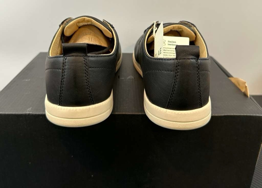 Clae Ellington Black Milled Leather Shoes CLA01246 US Men's Size 10.5 - NEW image 5