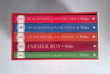 The Little House Collection - Boxed Set by Laura Ingalls Wilder, 5 Book Lot,2004