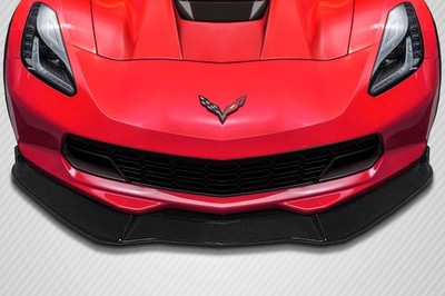 For 2014-2019 Corvette C7 Carbon Creations DriTech GT Concept Front Lip Under Ai