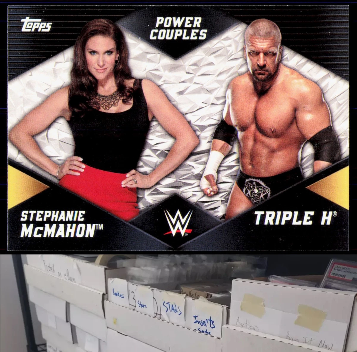 2018 Topps WWE Women's Division - Stephanie McMahon Triple H #PC-2
