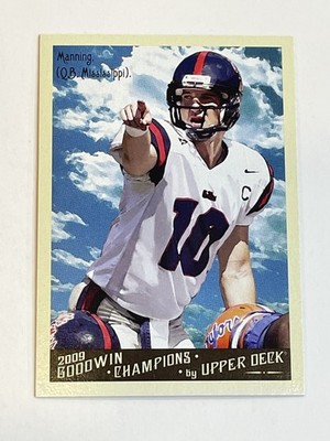 2009 Upper Deck Goodwin Champions Baseball #57 - Eli Manning - Ole Miss Rebels