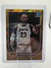 LeBron James 2025 Bowman Chrome Sapphire Gold Refractor /50 Lakers BCV-121