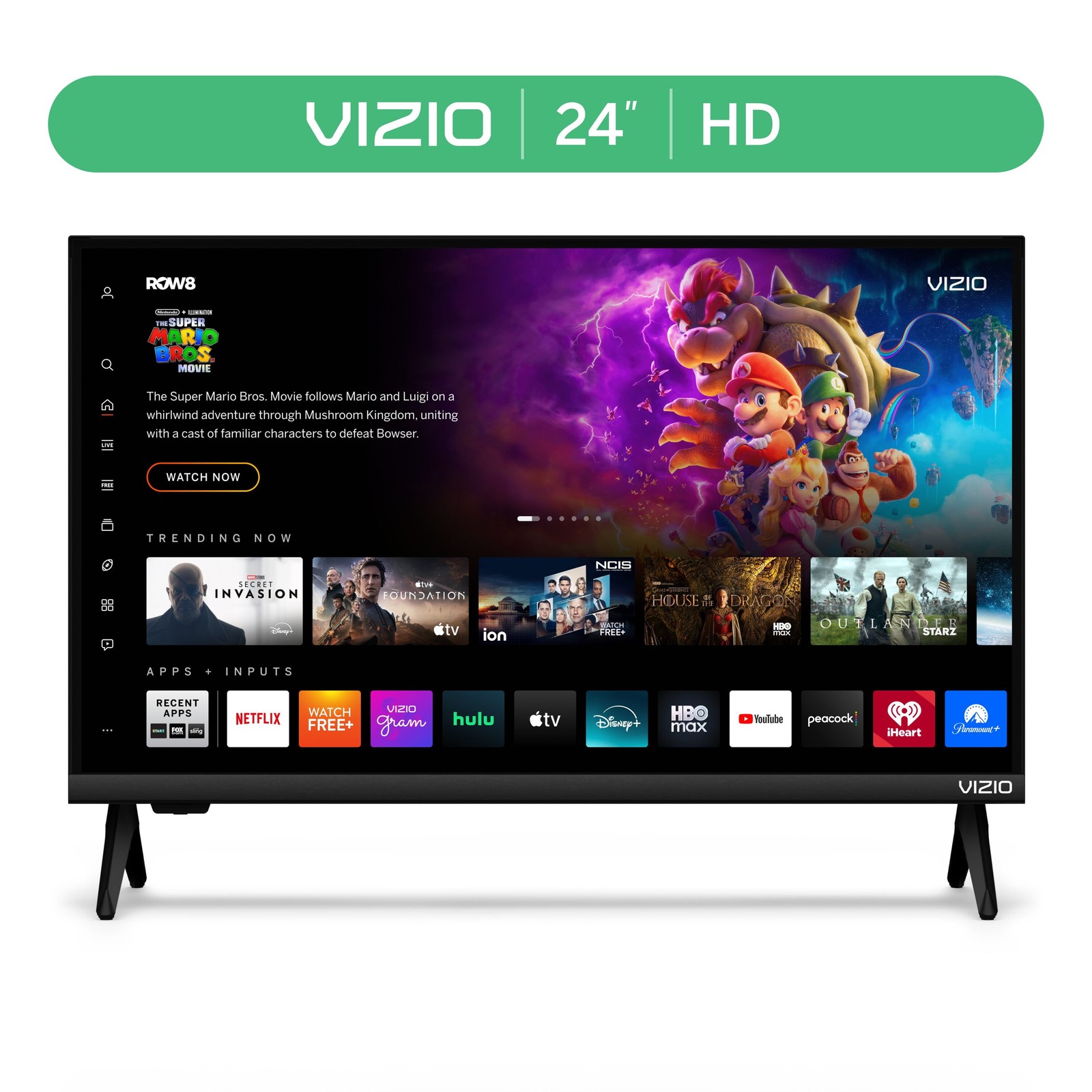 24&rdquo; Class HD 720P LED Smart TV (NEW) VHD24M-08