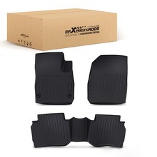All-weather Floor Mats Liner For Chevrolet Malibu 2016-2025 Tpe Car Carpet Black