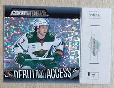 2023-24 Upper Deck Credentials Debut Ticket Access Brock Faber RC /599 Wild