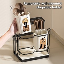 Chopsticks Container Kitchen Spoon Storage Container Household Storage Rack