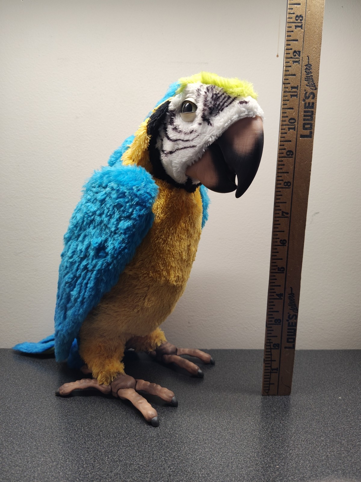 Hasbro FurReal Friends Squawkers Macaw Parrot Interactive Bird, tested Bird Only