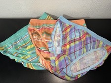 Vintage 2005 Victoria's Secret 3-Pack Sz S Panties Lot Brand NEW Multi Pattern