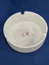 Vintage Ceramic Ashtray REGENT Cruiseline Advertising Cigarette 3-7/8" Ashtray