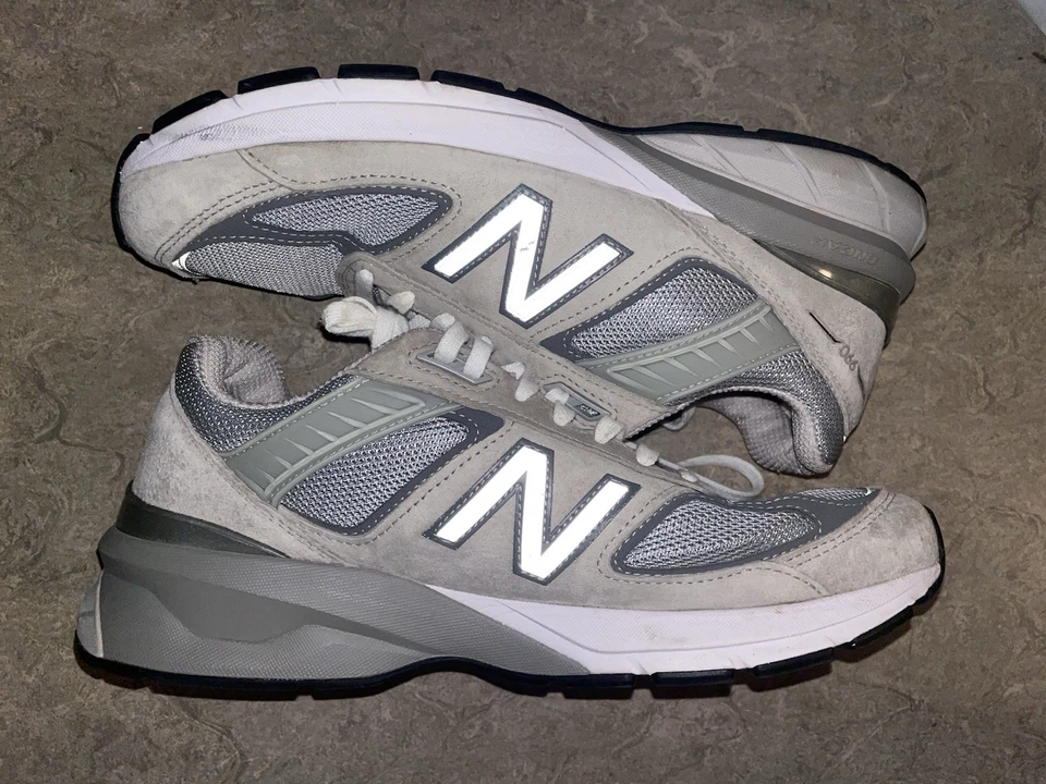 New Balance 990 V5 Made In USA Castlerock Mens Size 10.5 US - Image 2 of 4