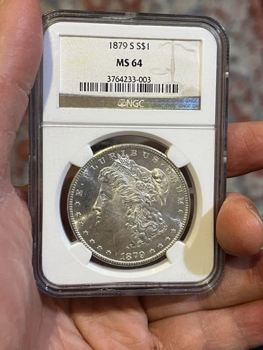 1879-s Morgan Silver Dollar NGC Ms64