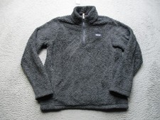 Patagonia Sweater Girls XXL 16-18 Gray Los Gatos 1/4 Zip Fleece Pullover 65495