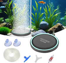 Aquarium Air Stone 2.0 Inch Nano Oxygen Diffuser Disc for Ultra-Fine Bubbles, Su