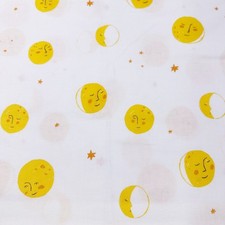 1 FQ Fat Quarter Far Away 2 Moons OOP Heather Ross 51200 Cotton Fabric 18" x 21"