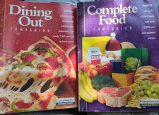 Weight Watchers Winning Points Complete Food Dining out Companion WW book set