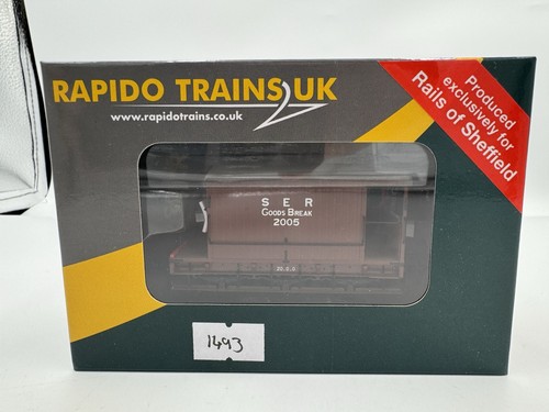 Rapido Trains 931011 SECR 6 Wheel Brake Van SER Red/Brown Livery No.2005 Ltd Ed | Zustand: New