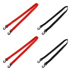  4 Pcs Ski Boot Holder Straps Adjustable Snowboard Boots Carrying