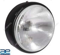Scheinwerfer Kopf Lampe Montage Schwarz FüR Royal Enfield Classic Kugel 350 @ US