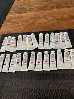 Winsor & Newton Artists Gouache Colour .47 Ml Paint Tubes: Lot Of 26 Colors