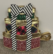 RARE Betsey Johnson Stack of Gifts Handbag Crossbody BRAND NEW
