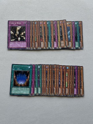 Yugioh TCG: Vintage 38 Card Rare Lot (2004 and before) - 1st Edition, NM/VLP