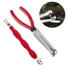 2PCS Electrical Disconnect Pliers & Connector Separator Removal Tool Kit for Car