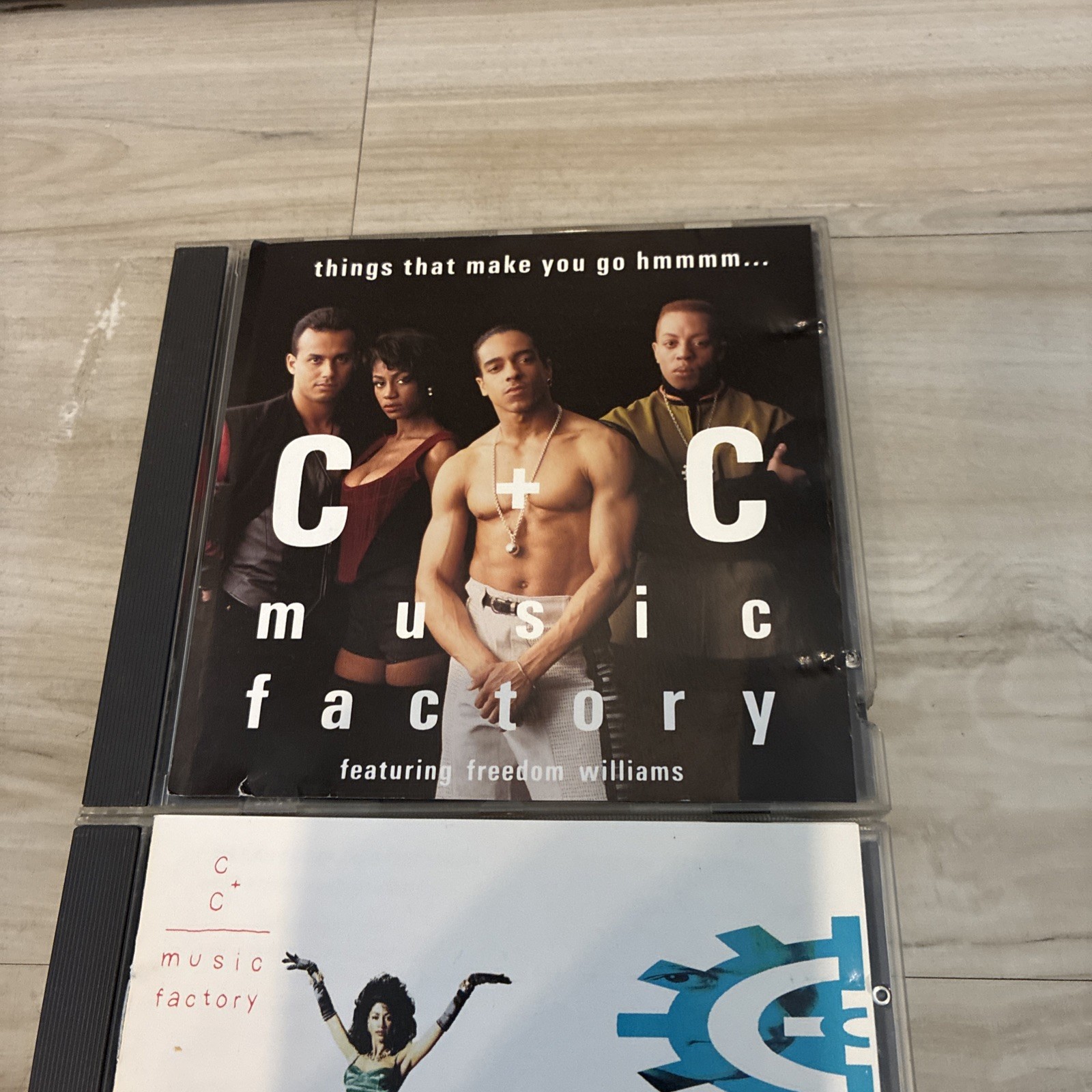 C+C Music Factory Things 2 CD LOT That Make You Go Hmmm Single Remixes & Gonna thumbnail 2