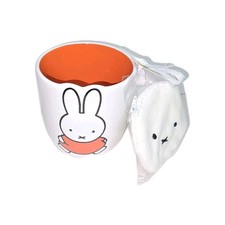 Miffy Dick Bruna In An Orange Dress With Small Pouch by Magenta Ceramic Cup Mug