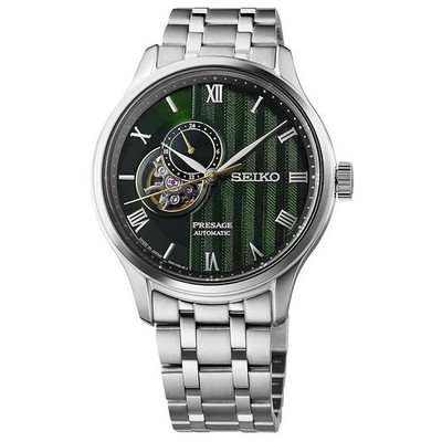 Seiko SSA463 Watch- Presage Japaneses Garden Collection - Stainless Steel Case