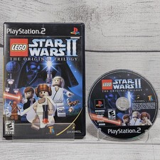 LEGO Star Wars II: Original Trilogy (PS2, 2006) Case, Cover & Disc | Tested