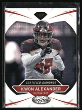 2018 Panini Certified #19 Kwon Alexander Certified Diamonds