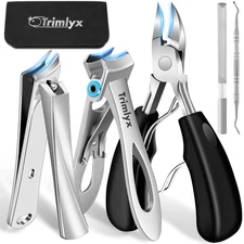 Toenail Clippers for Thick Toenails, Trimlyx Heavy Duty Toe Nail Clippers for...