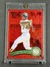 Rickey Henderson 2021 Topps Archives #/50 Red Hot Foil Card Oakland Athletics