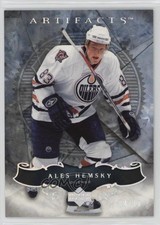 2006-07 Upper Deck Artifacts Platinum 4/10 Ales Hemsky #60 1d3a