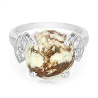 Cavill Ring Sterlingsilber Magnesit 5,55Ct Topas 0,23Ct Damen Echtschmuck