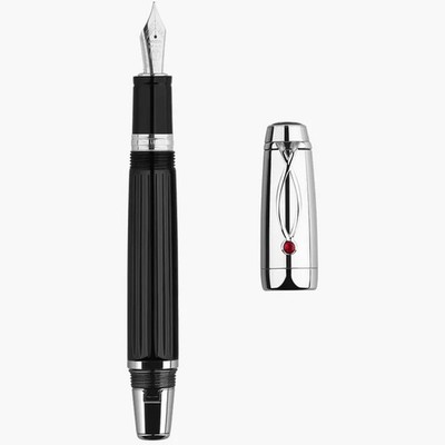 MAJOHN X1 Retractable Fountain Pen EF Nib Metal Telescopic Pen Gift Box