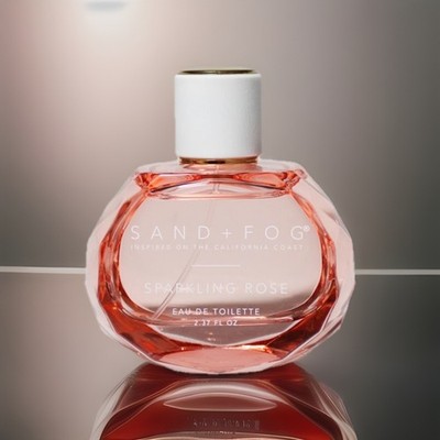Sand + Fog Sparkling Rose  2.37oz Women's Fresh Floral Long Lasting Fragrance