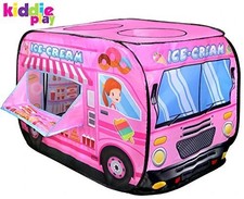 Ice Cream Truck Pop Up Kids Play Tent for Boys  Girls Indoor Outdoor Toy