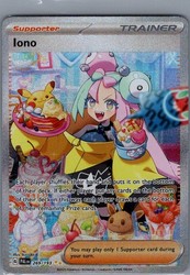 Iono 269/193 Paldea Evolved Special Illustration Rare