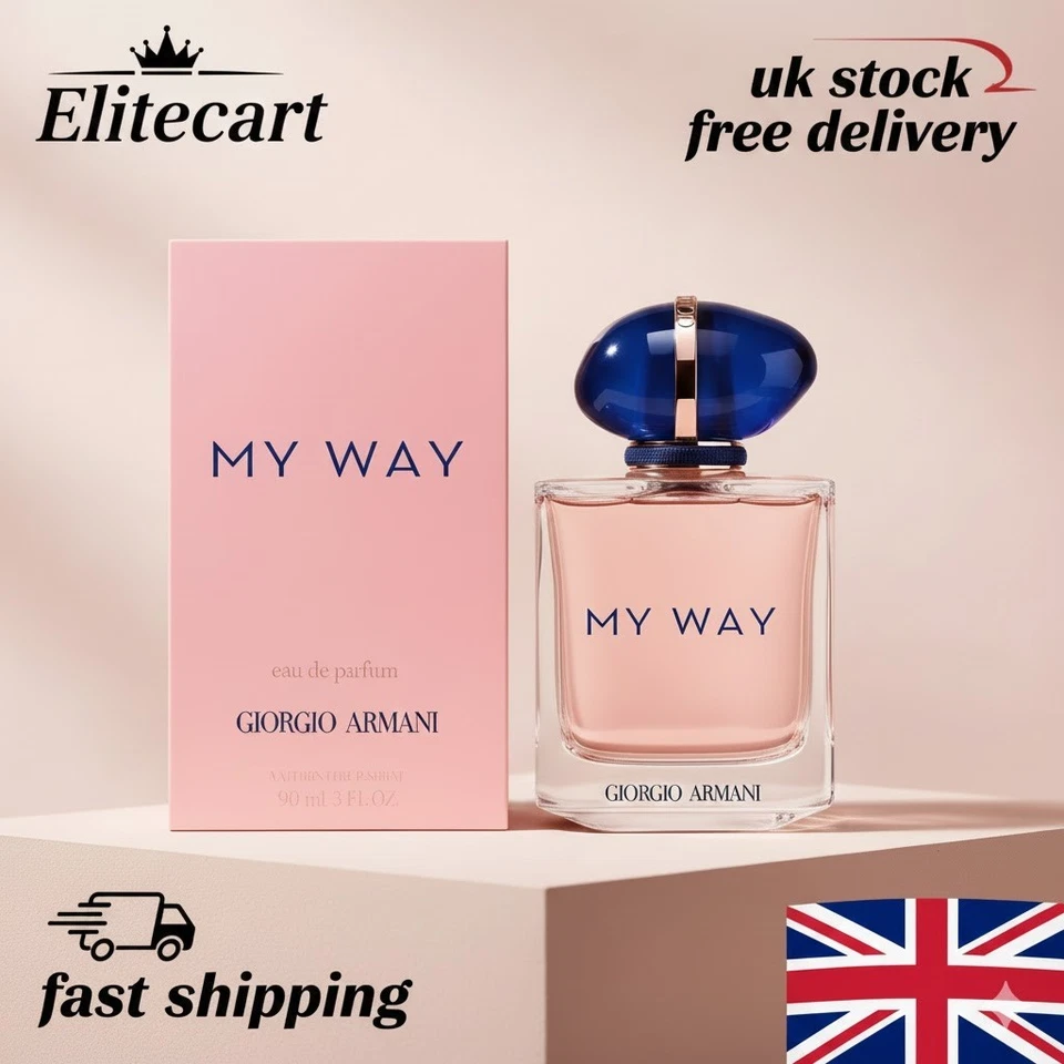Giorgio Armani My Way Women Eau de Parfum 90ml Spray – New & Sealed UK ✅