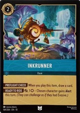 169/204 INKRUNNER EN10 UNCOMMON DISNEY LORCANA CARD