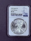2020 Eagle S$1 Silver NGC MS 70