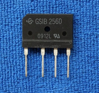 5pcs GSIB2560 ORIGINAL VISHAY 25A 600V Bridge Rectifier