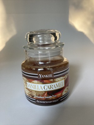 Yankee scented candle: vanilla caramel 3.7oz (609032132491)