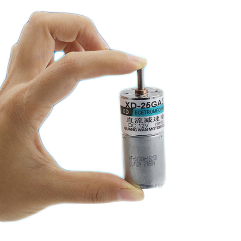 Metal Gear Reduction Motor DC 12V 24V Gearbox Reversible 5W 5RPM500RPM