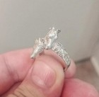 Sterling Silver Giraffe Ring Size 6.25 (5.36 Grams) — photo 2