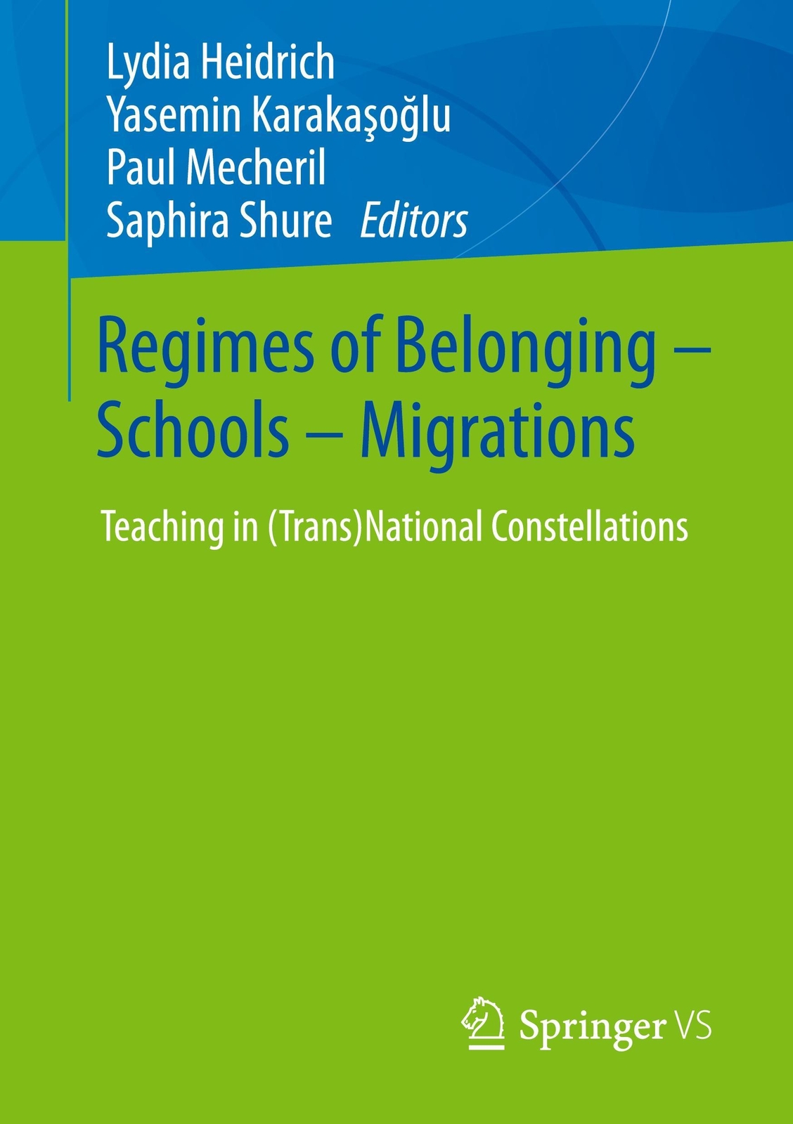 Thumbnail - Regimes Of Belonging ¿ Schools ¿ Migrations, Lydia Heidrich