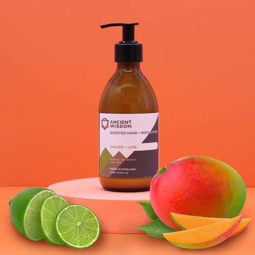 300ml Aromatherapy Hand & Body Lotion - Vegan, Moisturiser, Made in UK, Skincare - Picture 4 of 7